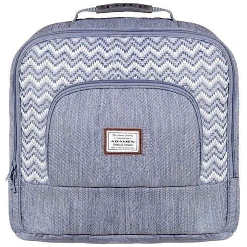 Коляска 2 в 1 Adamex Luciano jeans Q202 светло-синий (зигзаг): Возможность установки люльки есть