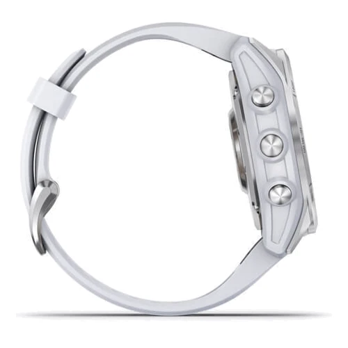 Смарт-часы Garmin Fenix 7S Silver with Whitestone Band (010-02539-03): Интерфейсы подключения Bluetooth , Wi-Fi , ANT +