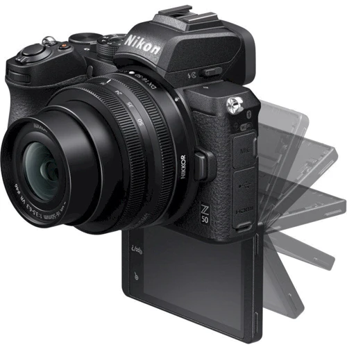 Nikon Z50 kit (16-50mm) VR + FTZ Mount Adapter (VOA050K004): Сменный объектив Nikon Z
