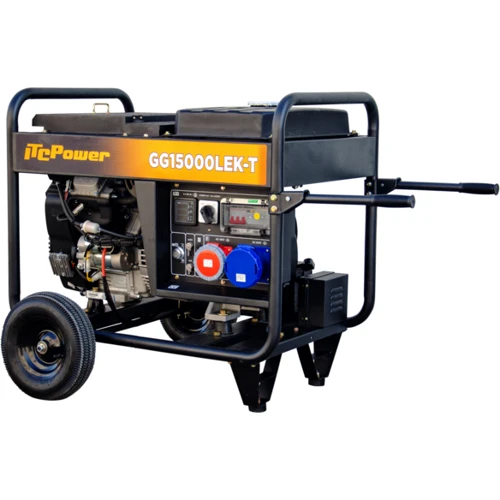 Генератор бензиновий ITC Power GG15000LEK-T: Об'єм двигуна 764 см.куб