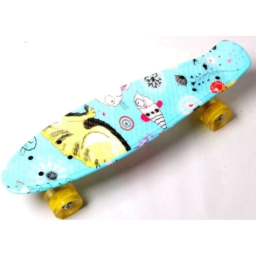 Penny Board Cool Cat Светящиеся колеса