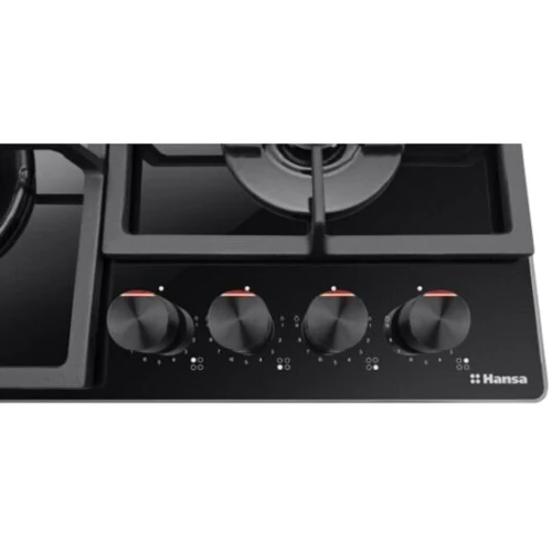 Варочная поверхность Hansa BHKS631540: Рабочая поверхность стекло (закаленное)