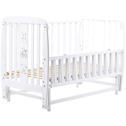Детская кроватка Babyroom Друзья маятник DDMO-02 белый бук (626193)