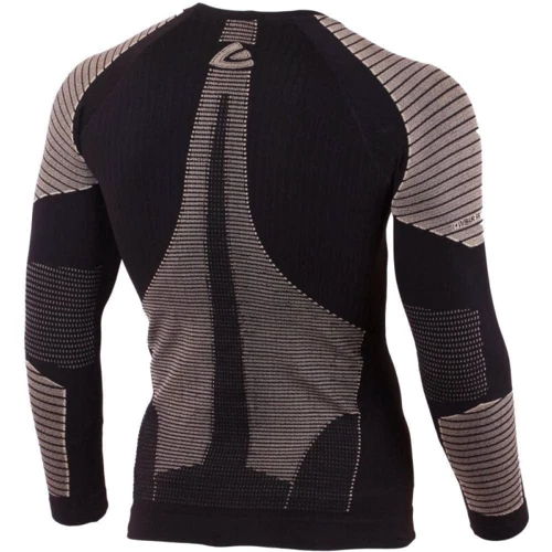 Термофутболка мужская Lasting WEROLO 9070 - XXS/XS - Black/Gray (002.001.3001) фото 1