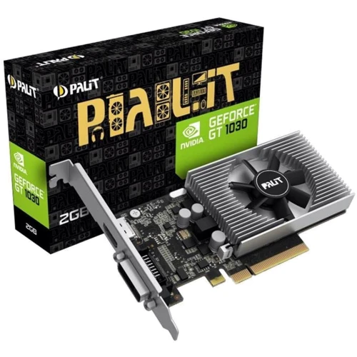 Видеокарта Palit Nvidia GeForce GT1030 2GB DDR4 (NEC103000646-1082F): Тип памяти DDR4