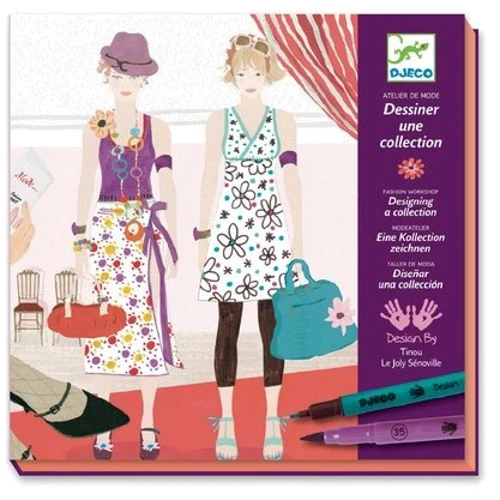 Художественный комплект Djeco Fashion Show (DJ08731)
