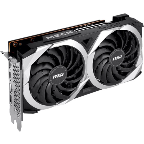 Видеокарта MSI Radeon RX 7600 MECH 2X Classic 8G OC UA: Объем памяти, Гб 8