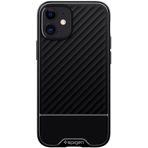 Чехол для iPhone Spigen Core Armor Matte Black (ACS01537) for iPhone 12 mini: Цвет черный