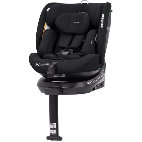 Автокресло Carrello Octopus CRL-16002 Midnight Black i-Size 40-150 см ISOFIX с поворотом