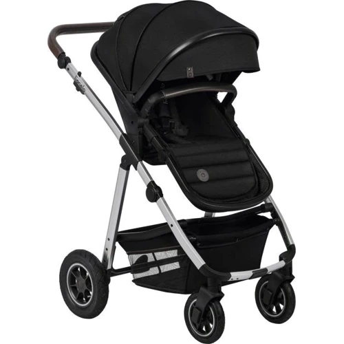 Универсальная коляска 3 в 1 Lionelo Amber Black Silver (LO-AMBER 3IN1 BLACK SILVER) фото 12