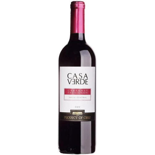 Вино Casa Verde Cabernet Sauvignon, красное сухое, 0.75л 13% (DIS7808765713226)