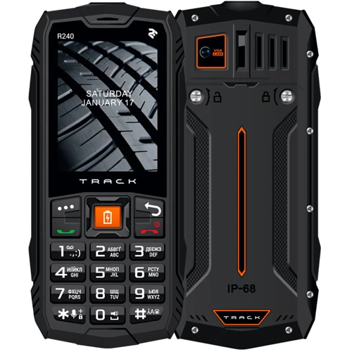 Мобільний телефон 2E R240 (2020) Track Black (UA UCRF)