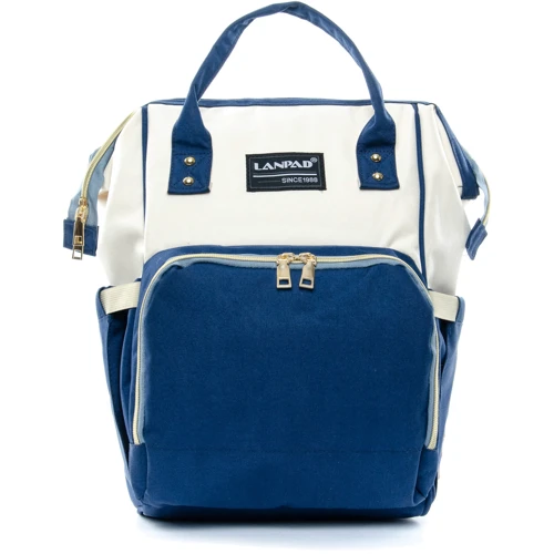 Жіночий рюкзак для мам Lanpad синій (32352 blue white): Виробник Lanpad