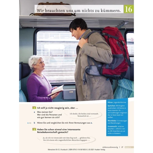 Menschen B1.2: Kursbuch mit AR-App: Количество страниц 108