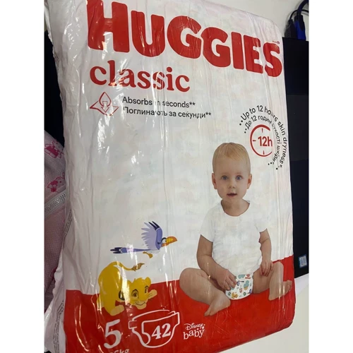 Підгузки Huggies Classic 5 (11-25 кг) Jumbo 42 шт (5029053543185) (Підгузники)Stylus approved: Виробник Huggies