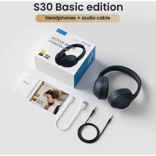 Навушники Haylou S30 Blue: Додатково умные наушники, Басовые наушники, HI-RES audio