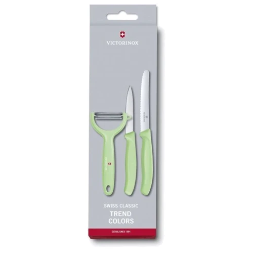 Набор кухонных ножей Victorinox SwissClassic Paring Set 3 пр. (6.7116.33L42): Количество предметов 3