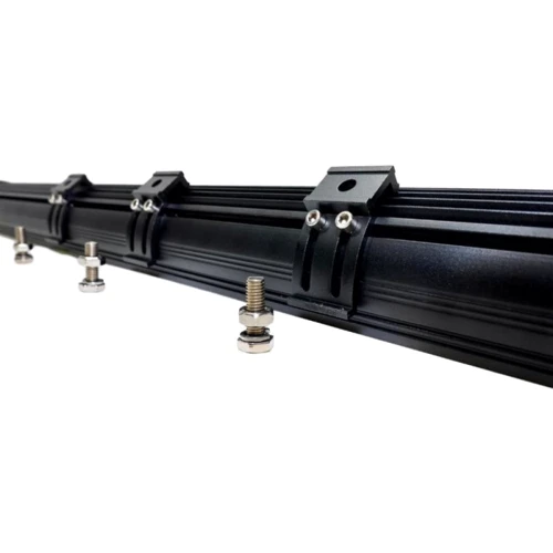 Светодиодная фара комбинированного света AllLight F-612W 204 chip CREE combo 9-30V нижний крепеж