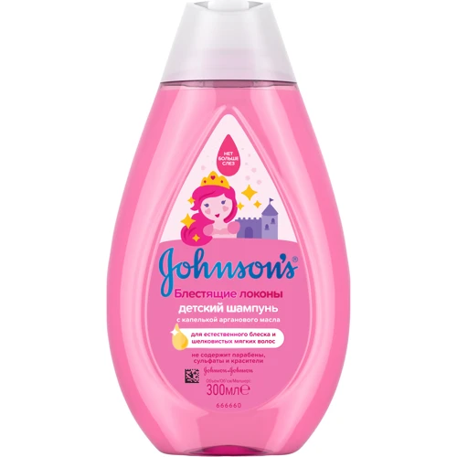 Johnson’s Baby Шампунь для детей Блестящие локоны 300 ml