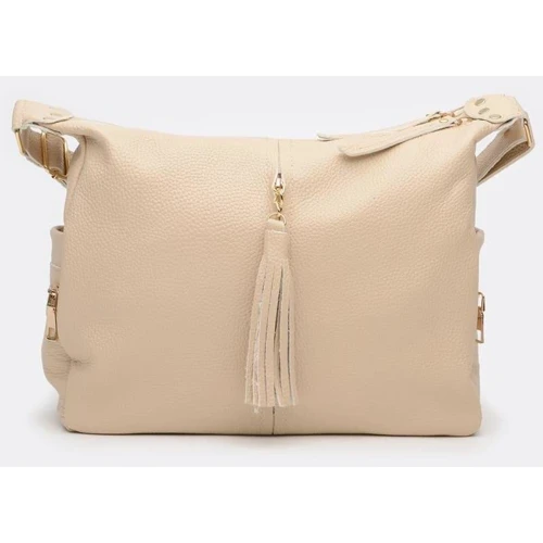 Женская сумка через плечо Ricco Grande бежевая (1l947-beige): Пол Женский
