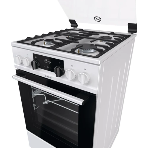 Плита комбинированная Gorenje KS5350WF: Объем духовки, л 70