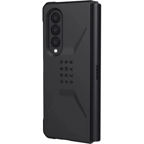 Чохол для телефона Urban Armor Gear UAG Civilian Black (21319D114040) для Samsung F926 Galaxy Fold 3: Сумісність Samsung F926 Galaxy Fold 3
