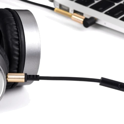 Кабель Hoco Audio Cable AUX 3.5mm Jack UPA02 2m Black: Тип Mini-jack 3.5mm M - Mini-jack 3.5mm M
