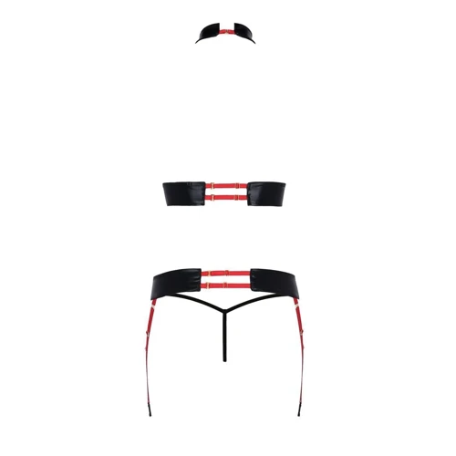 Комплект Passion AZIZA SET red S/M