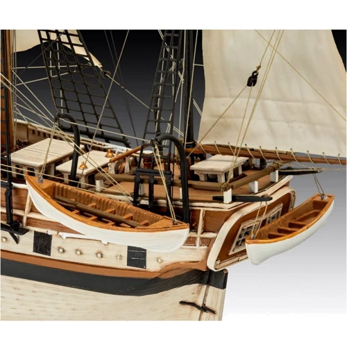 Сборная модель-копия Revell Барк H.M.S. Beagle уровень 4 масштаб 1:96 (RVL-05458): Масштаб 1:96