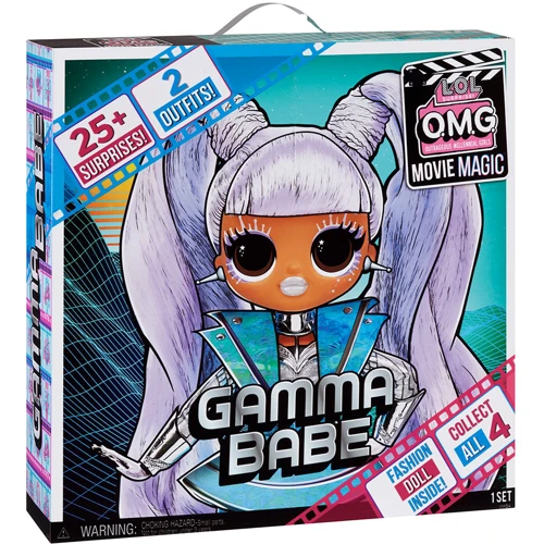 Игровой набор с куклой L.O.L. Surprise! серии "O.M.G. Movie Magic" - Леди Галактика (с аксессуарами): Особенности На шарнирах