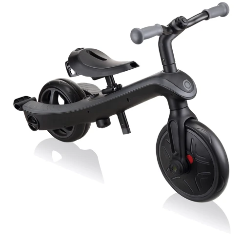 Велосипед Globber Explorer Trike 4в1 Deluxe Play BlackGrey (633-120): Гальма Ножной