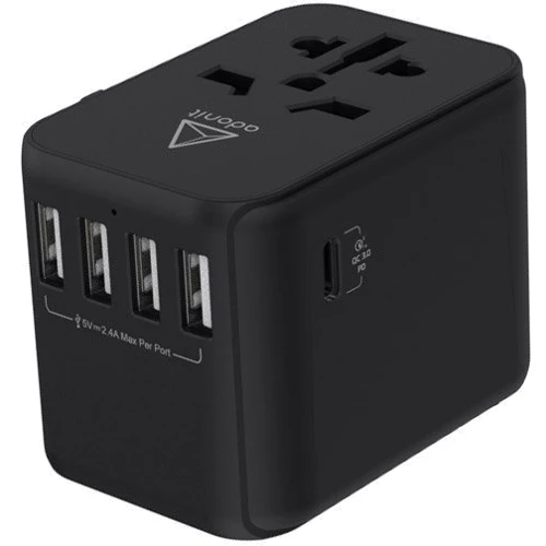 Зарядное устройство Adonit USB Wall Charger Universal Travel 30W Black (PD-4A1C): Особенности USB-C