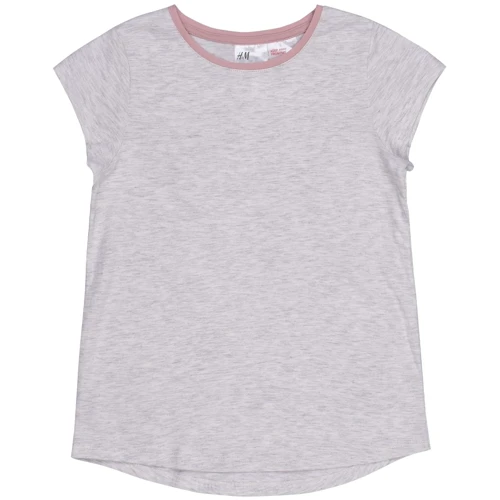 Піжамна футболка H & M 5249798 122-128 см сіра