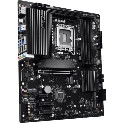 ASRock Z890 Pro-A WiFi: Разъемы на плате USB Type-C, USB 3.2 Gen 2, USB 3.2 Gen 1, USB 2.0, SATA 3.0, M.2, PCI Express x1