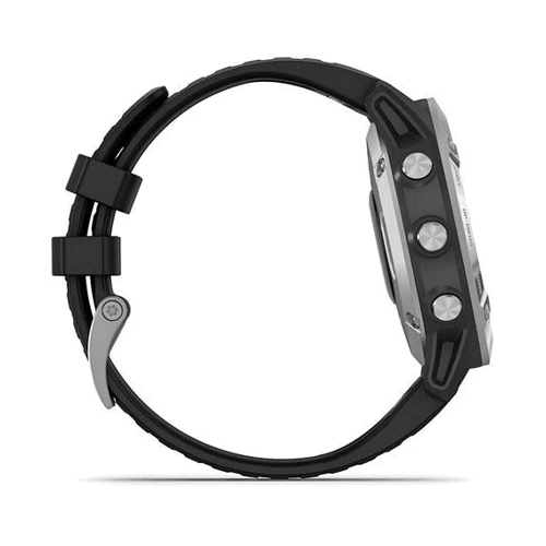 Смарт-часы Garmin Fenix 6 Silver with Black Band (010-02158-00): Производитель Garmin