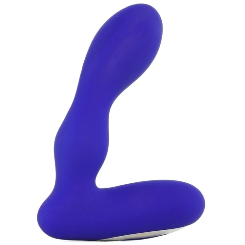 Анальный вибратор Wireless Pleasure Probe Blue, 13 см