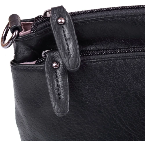 Женская сумка через плечо Amelie Galanti черная (A991340-black): Тип Сумки