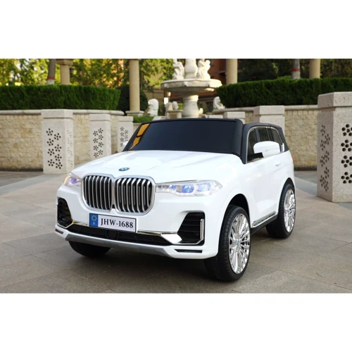 Электромобиль Kidsauto Двухместный BMW X7 4Х4 белый (JHW-1688white): Максимальная скорость, км/ч 7