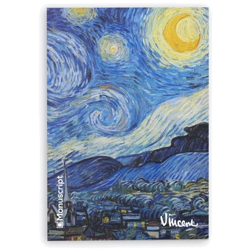 Скетчбук Manuscript Books Van Gogh 1889 S с открытым переплетом: Жанр Рукоделие и творчество