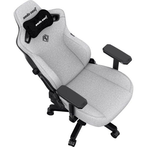 Ігрове крісло Anda Seat Kaiser 3 Grey Fabric Size XL (AD12YDC-XL-01-G-PV/F) фото 8