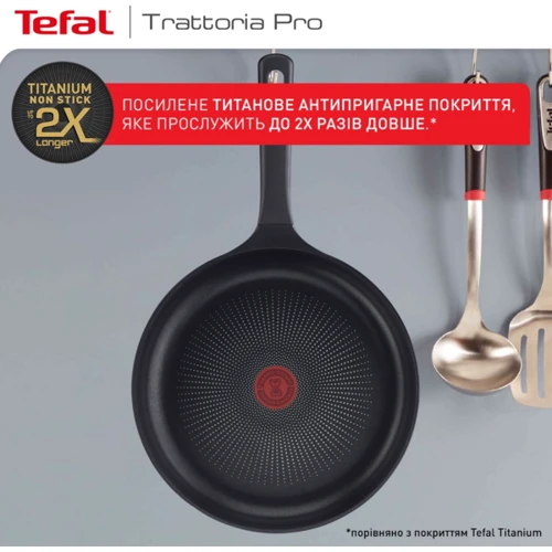 Сковорода Tefal Trattoria Pro 28 см (G6120644): Матеріал ручки Бакелит