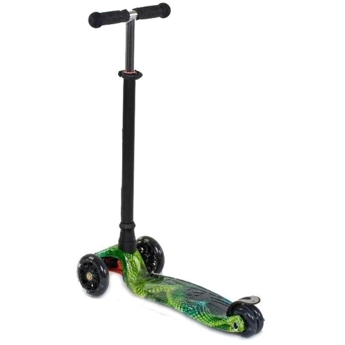 Самокат Best Scooter MAXI CH3 чорно-зелений (А 25462/779-1317): Кількість коліс 4