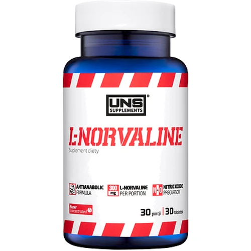 Аминокислота для спорта UNS L-NORVALINE 30 caps