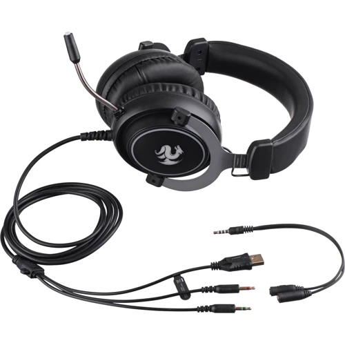 Наушники 2E Gaming HG320 RGB 3.5mm Black (2E-HG320B): Чувствительность (дБ) 95