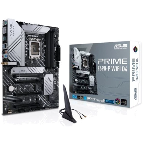 ASUS PRIME Z690-P WIFI D4: Оперативная память 4xDDR4 5333 МГц, до 128 ГБ