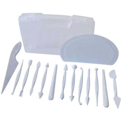 Набор инструментов Martellato для работы с мастикой (513-0385): Материал Пластик