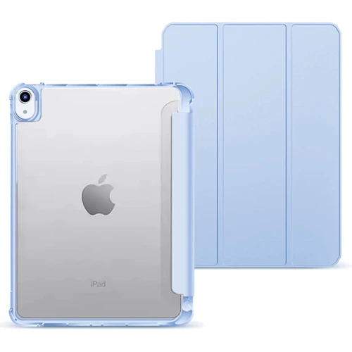 Аксессуар для iPad BeCover Soft Edge TPU with Pencil mount Light Blue for iPad 10.9 (2022 / 2024) / iPad 11 2025 (708492)