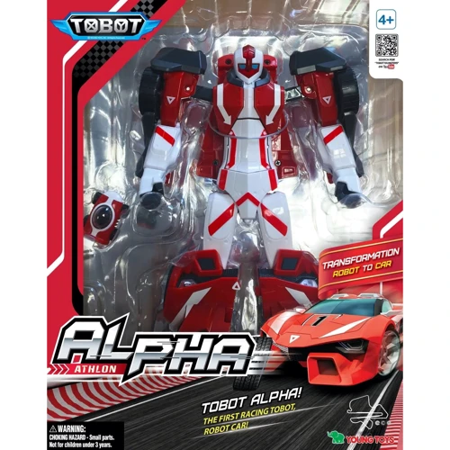 Игрушка-трансформер Tobot Athlon Тобот Альфа (301052): Развитие и изучение Развитие фантазии, Развитие усидчивости, Развитие мелкой моторики, Развитие мышления, Развитие логики, Развитие воображения
