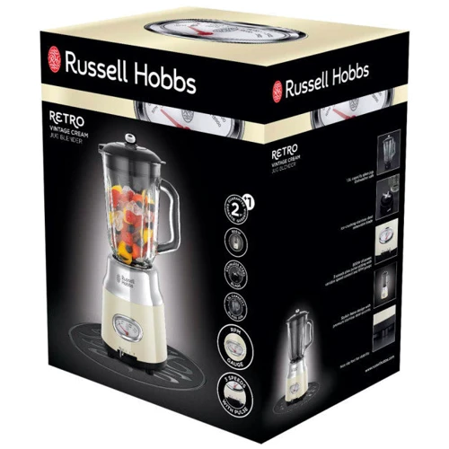 Блендер Russell Hobbs 25192-56 Retro: Количество скоростей 4