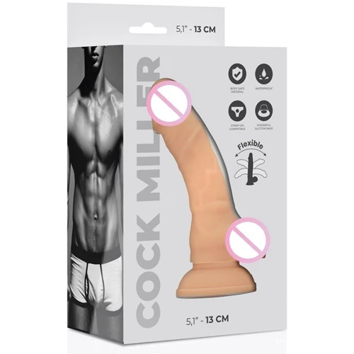 Фаллоимитатор на присоске COCK MILLER, 13 см